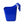 Little Giant 12 Quart Mountable Livestock & Pet Hook Over Bucket Feeder, Blue