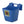 Little Giant 12 qt. Mountable Livestock & Pet Hook Bucket Feeder, Berry Blue - TRAPSKI