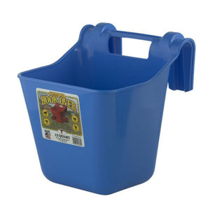 Little Giant 12 qt. Mountable Livestock & Pet Hook Bucket Feeder, Berry Blue - TRAPSKI