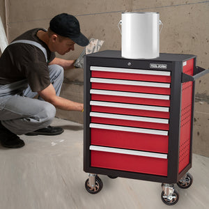 7-Drawer Rolling Tool Chest with Locking Wheels & Drawers
