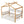 House Bed With Bookshelf Storage