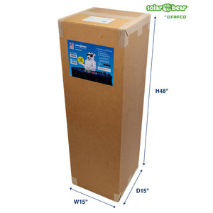 FAFCO Solar Bear Heating System with Universal Design for Above Ground Pools