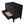 3 Drawer Nightstand With USB - Black