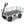 Gorilla Cart 1000 Pound Capacity Heavy Duty Steel Mesh Utility Wagon Cart, Gray