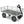 Gorilla Cart 1000 Pound Capacity Heavy Duty Steel Mesh Utility Wagon Cart, Gray