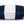2 Pack Outdoor Lumbar Pillow Covers - Navy Blue/White Striped