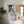 Wall Cabinet with Arched Glass Door and Adjustable Shelves