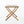 Blissique Outdoor Foldable Wood Dining Table With Slat Design