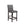 Leon - Bar Table And 4 Bar Stools - Espresso / White
