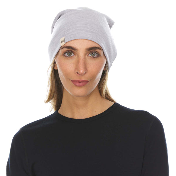 Lightweight - Ridge Cuff Beanie 100% Merino Wool