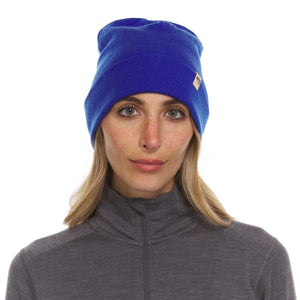 Lightweight Wool Cuff Beanie - 100% Merino Wool