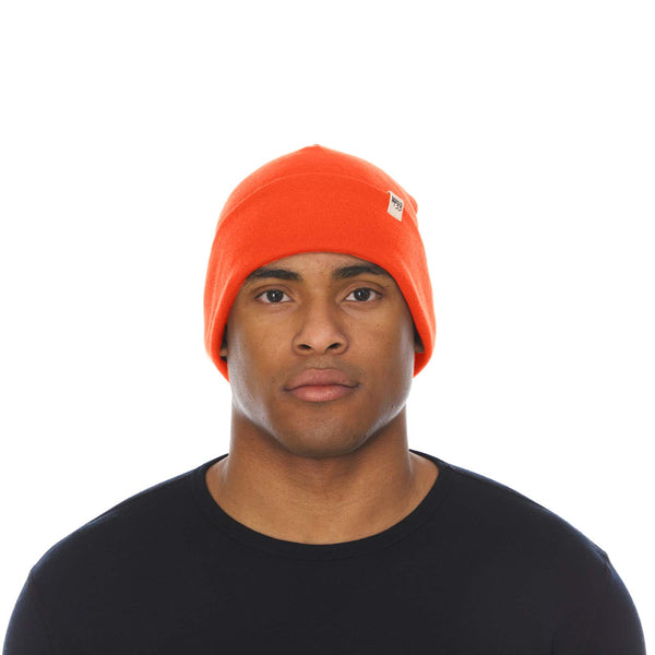 Lightweight - Ridge Cuff Beanie 100% Merino Wool