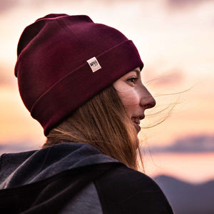 Lightweight Wool Cuff Beanie - 100% Merino Wool