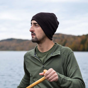Lightweight Wool Cuff Beanie - 100% Merino Wool