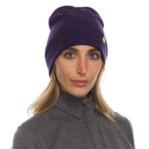 Lightweight Wool Cuff Beanie - 100% Merino Wool