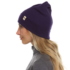 Lightweight Wool Cuff Beanie - 100% Merino Wool