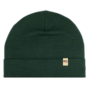 Lightweight Wool Cuff Beanie - 100% Merino Wool