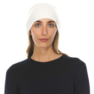 Lightweight Wool Cuff Beanie - 100% Merino Wool