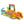 Intex Inflatable Dinosaur Water Splash Play Center & Plastic Fun Ballz, 100 Pack