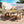 U_Style Multi-Person Outdoor Acacia Wood Dining Table and Chair Set