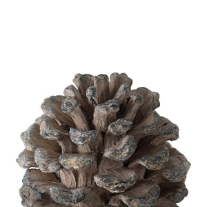 D7x10.5' Pinecone Table Decor