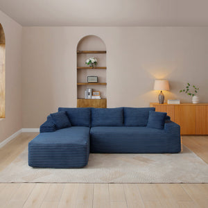 105'' Modular Sectional Sofa with Deep Seat and Chaise