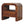 Solid Wood Darcy Nightstand, 1 Drawer and Open Shelf, Chestnut