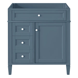 Bathroom Vanity With 2 Drawers And Tip-Out Drawer, Storage Cabinet