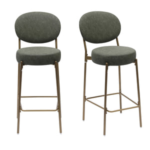 29'' H Upholstered Bar Stools Set of 2