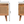 Soli Wood Larissa Lid-up Storage Stool, Oak-ish