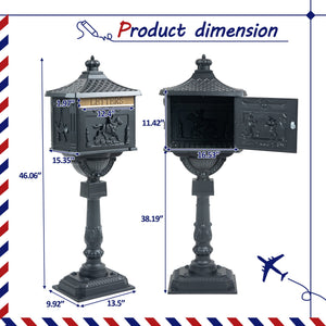 Mailbox Cast Aluminum