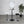Fresno - Curved Cloud Shaped Bistro Bar Table Bar Table - Black