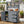TOPMAX Farmhouse Patio Potting Bench with Storage and Workstation
