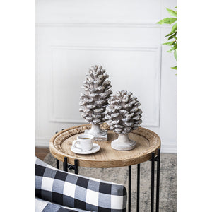 D7x10.5' Pinecone Table Decor