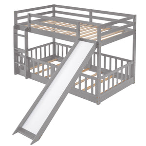 Functional Bunk Bed & Convertible Ladder And Slide