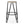 Simeon - Multifunctional Metal Stool With Wood Seat