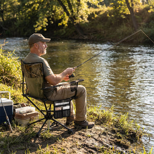 360° Swivel Hunting Chair Portable Foldable