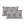 2 Pack Outdoor Lumbar Pillow Covers