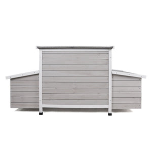 Large Chicken Coop Outdoor Hen House & Dual Nesting Boxes