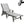 Lounge Chair Outdoor, HDPE Chaise Lounge with Wheels and 5-Position Recliner