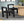 Dining Chairs With Square Open Back (Set of 2)