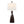 Curvo 2-Piece Copper Bronze Polyresin Table Lamps with Linen Shade