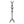 Coat Rack, Hall Tree, Freestanding, 8 Hooks, Entryway, Contemporary & Modern