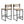 Style B, Woven Bar Stools With Backrest, Paper Rope Weave Dining Chairs For Kitchen Island - Creamy White