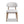 Locke - Modern Upholstered Dining Chair With Frame - Salt / Pepper
