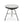 Nusa Modern Rattan Side Table With Tempered Glass Top