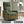 Green Heat Massage Manual Recliner Chair