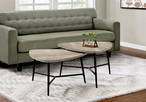 Table Set, Coffee, End, Side, Accent, Living Room - Taupe