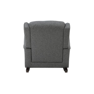 Fabien Rocking Chair in Gray