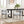 Modern Dining Chairs Set of 2 with Bronze Iron Frame